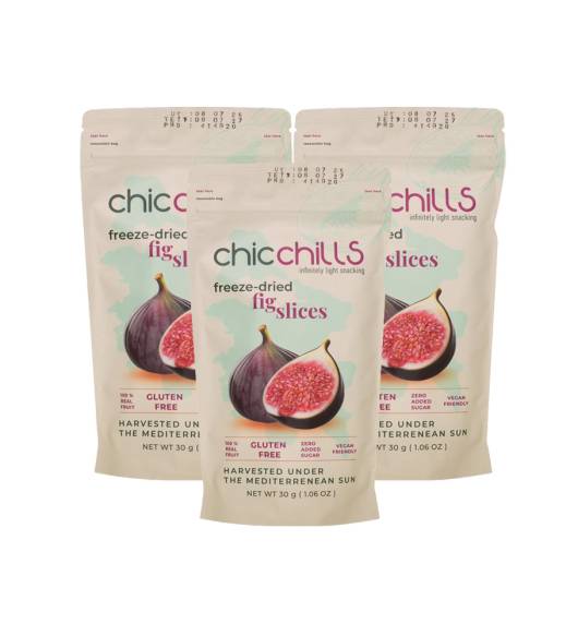 Chicchills Figs - Freeze Dried Figs 30g x 3