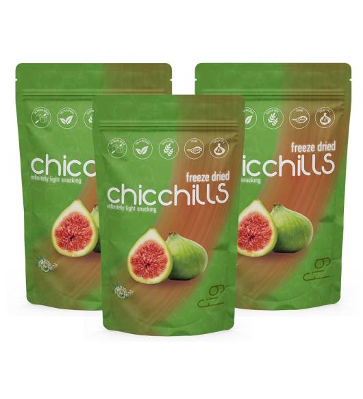 Chicchills İncir - Dondurularak Kurutulmuş İncir 30g x 3