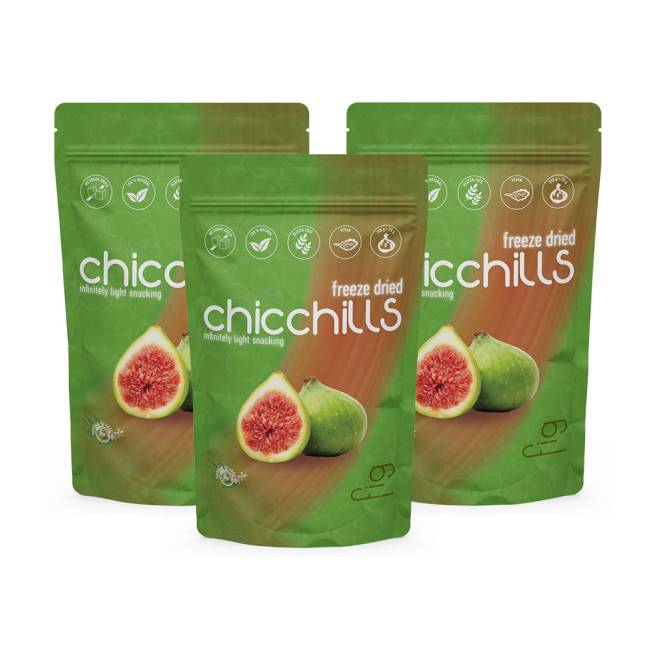 Chicchills İncir - Dondurularak Kurutulmuş İncir 30g x 3