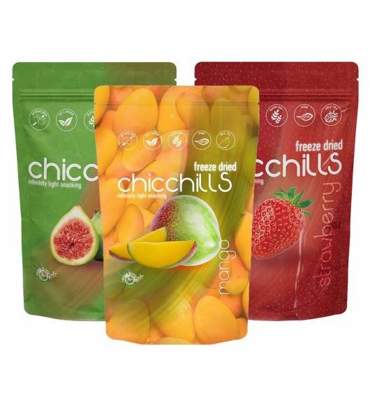 Chicchills Mix – Dondurularak Kurutulmuş - İncir Mango Çilek
