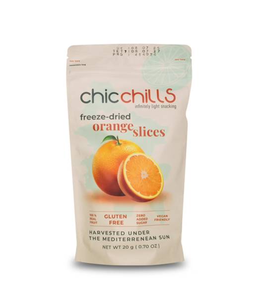 Chicchills Orange - Freeze Dried Orange 20g