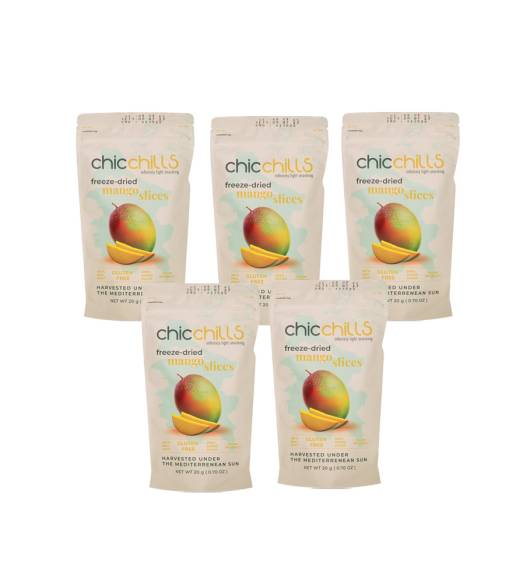 Chicchills Mango – Freeze Dried Mango 30g x 5